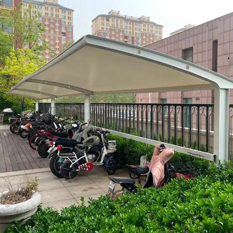 海淀区膜结构电动车棚